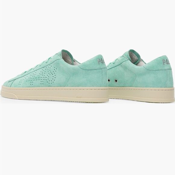 P448 blue/ green men or teens sneakers - Picture 3 of 14